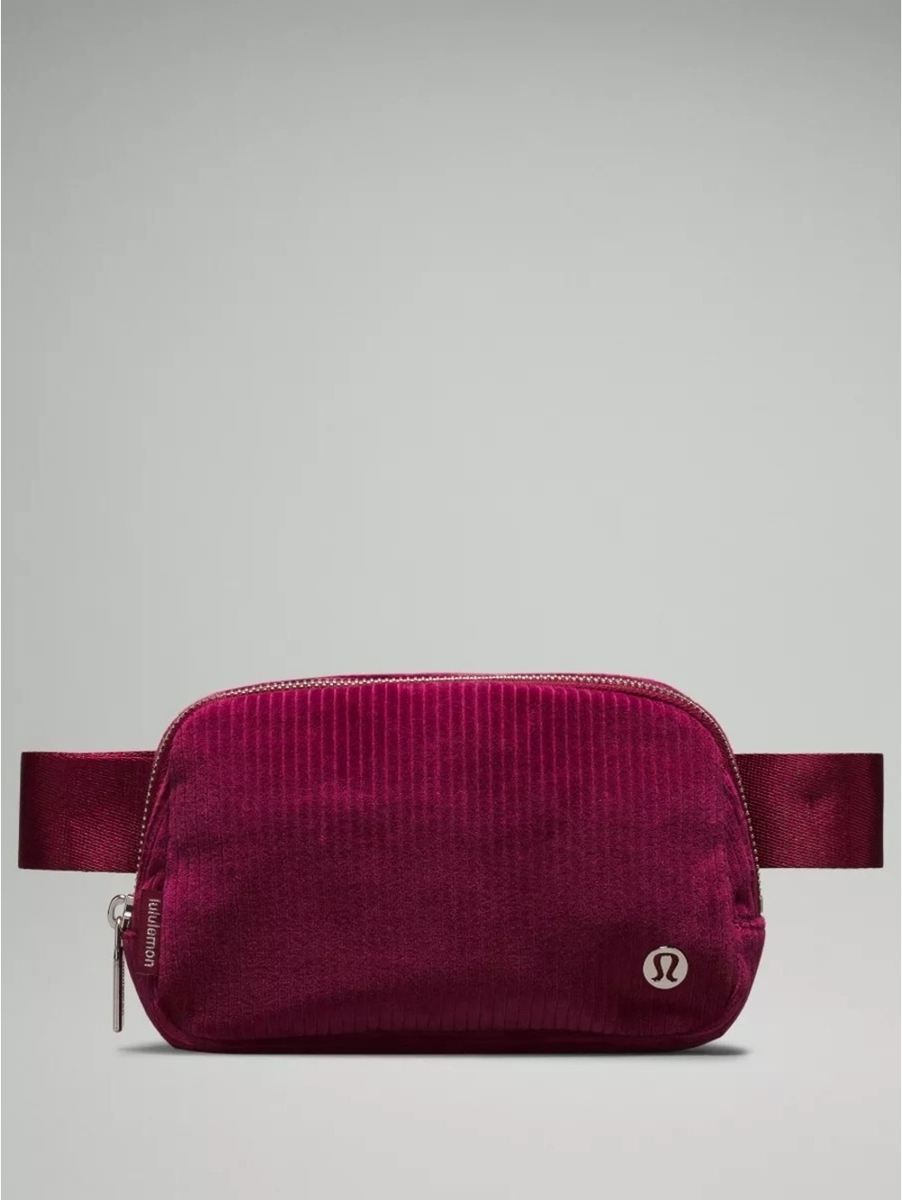 🆕💕 LAST ONE Lululemon Everywhere Belt Bag 1L Corduroy - Deep Luxe Silver
